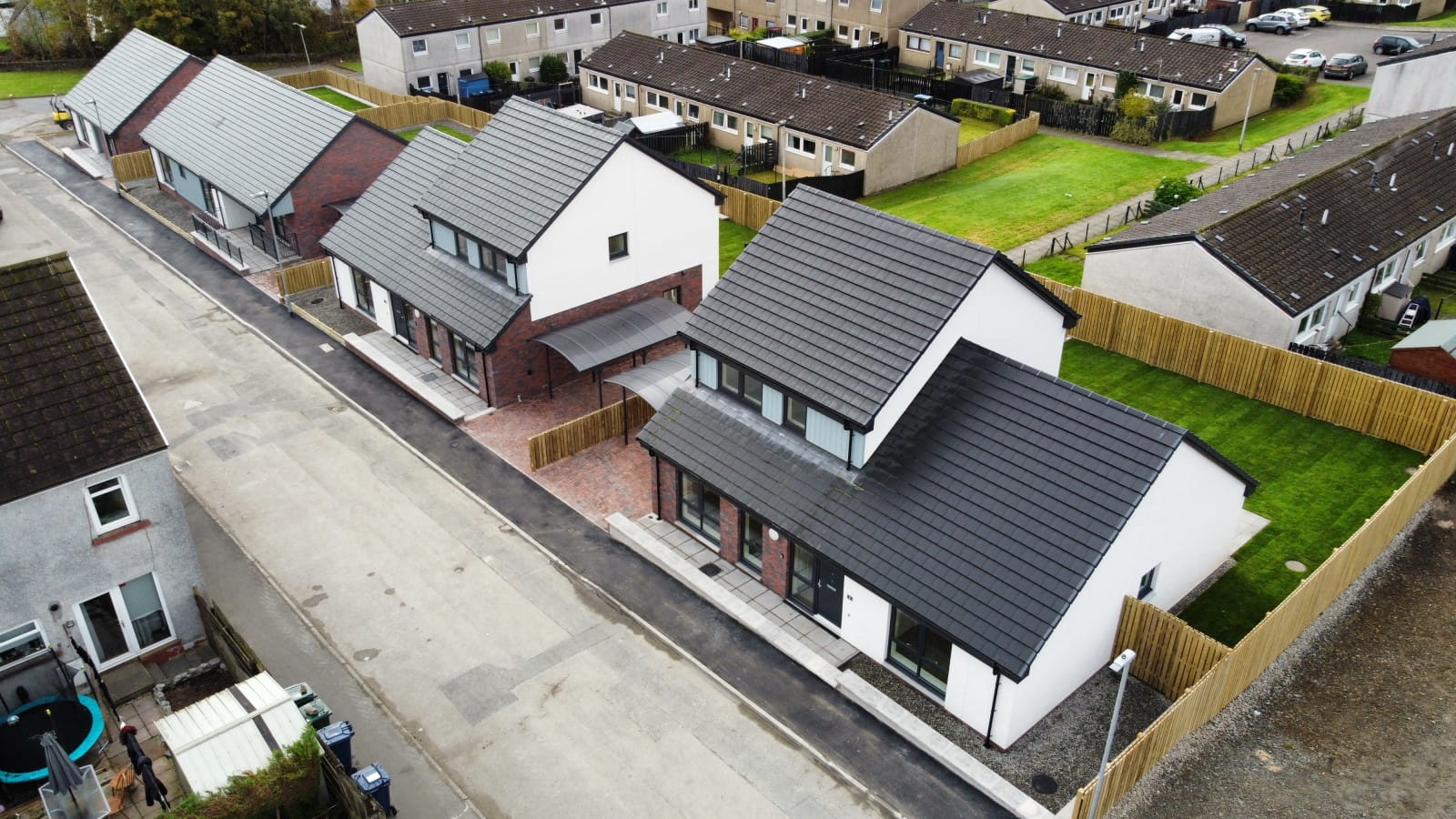 1-4, Eton Avenue Development, Dunoon (Front)