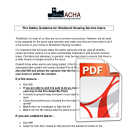Fire Safety Guidance for Sheltered Housing