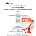 Minutes 23rd October 2025