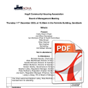 Minutes 11th December 2025